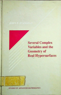 Several Complex Variables and the Geometry of Real Hypersurfaces