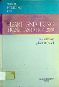 HEART AND LUNG TRANSPLANTATION 2000