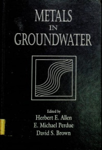 METALS IN GROUNDWATER