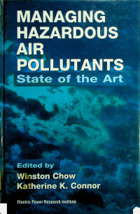 MANAGING HAZARDOUS AIR POLLUTANTS: State of the Art