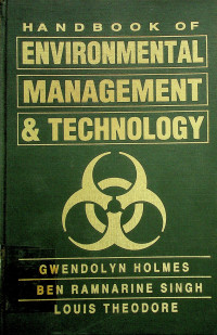 HANDBOOK OF ENVIRONMENTAL MANAGEMENT & TECHNOLOGY