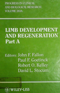 LIMB DEVELOPMENT AND REGENERATION Part A