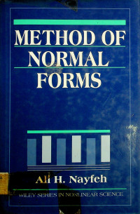 METHOD OF NORMAL FORMS