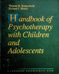 Handbook of Psychotherapy with Children and Adolescents