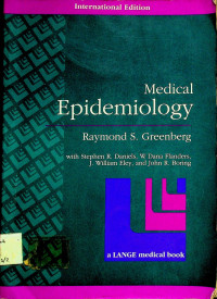 Medical Epidemiology, First Edition