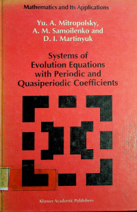 Systems of Evolution Equations with Periodic and Quasiperiodic Coefficient