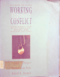 WORKING THROUGH CONFLICT: STRATEGIES FOR RELATIONSHIPS, GROUPS, AND ORGANIZATIONS, SECOND EDITION