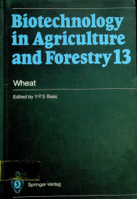 Biotechnology in Agriculture and Forestry 13