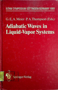 Adiabatic Waves in Liquid-Vapor Systems