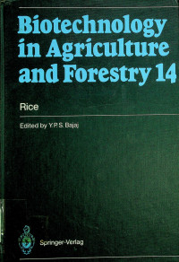 Rice (Biotechnology in Agriculture and Forestry, 14)