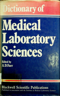 Dictionary of Medical Laboratory Sciences