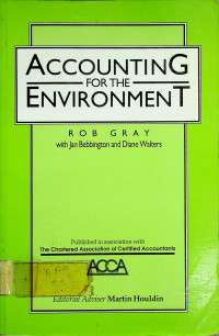 ACCOUNTING FOR THE ENVIRONMENT