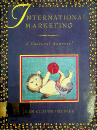 INTERNATIONAL MARKETING: A Cultural Approach