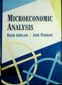 MICROECONOMIC ANALYSIS