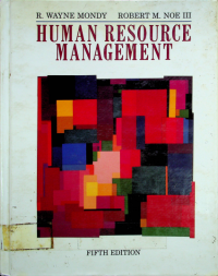 HUMAN RESOURCE MANAGEMENT, FIFTH EDITION