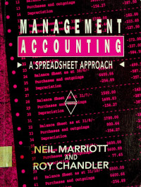 MANAGEMENT ACCOUNTING: A SPREADSHEET APPROACH