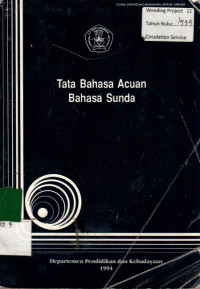 Tata Bahasa Acuan Bahasa Sunda