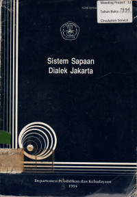 Sistem Sapaan Dialek Jakarta