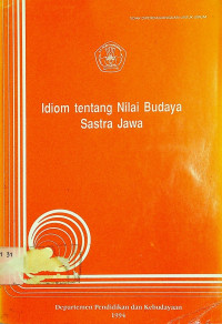 Idiom tentang Nilai Budaya Sastra Jawa