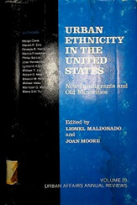 URBAN ETHNICITY IN THE UNITED STATES : New Immigrants and Old Minorities