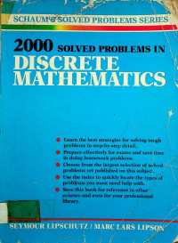 2000 SOLVED PROBLEMS IN DISCRETE MATHEMATICS