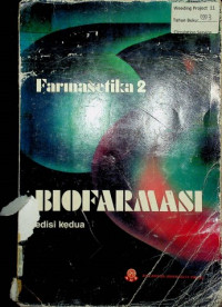 Farmasetika 2 BIOFARMASI, edisi kedua