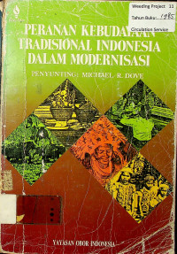 Peranan kebudayaan tradisional Indonesia dalam modernisasi