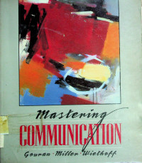 mastering COMMUNICATION