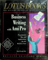 Business Writing with Ami Pro