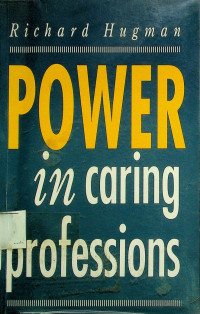 POWER in caring professions