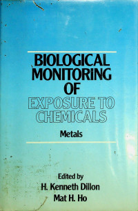 BIOLOGICAL MONITORING OF EXPOSURE TO CHEMICALS : Metal