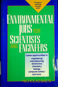 ENVIRONMENTAL JOBS FOR SCIENTISTS AND ENGINEERS