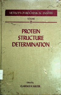 PROTEIN STRUCTURE DETERMINATION