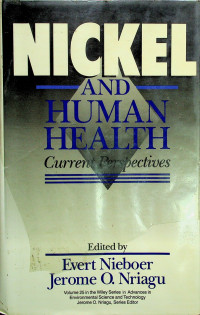 NICKEL AND HUMAN HEALTH: Current Perspectives