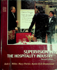 SUPERVISION IN THE HOSPITALITY INDUSTRY, Second Edition