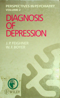 The Diagnosis of Depression