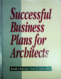 Successful Business Plans for Architects