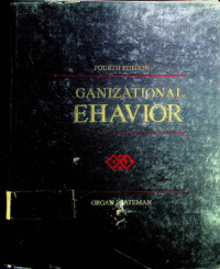 ORGANIZATIONAL BEHAVIOR FOURTH EDITION