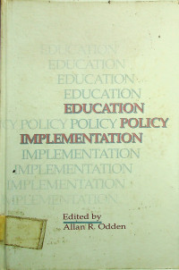 EDUCATION POLICY IMPLEMENTATION
