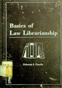 Basics of Law Librarianship