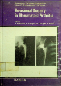 Revisional Surgery in Rheumatoid Arthritis