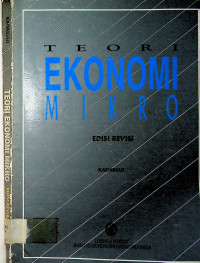 TEORI EKONOMI MIKRO EDISI REVISI