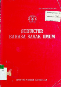 STRUKTUR BAHASA SASAK UMUM