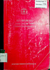 INTERFERENSI BAHASA JAWA DALAM SURAT KABAR BERBAHASA INDONESIA