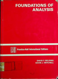 FOUNDATIONS OF ANALYSIS