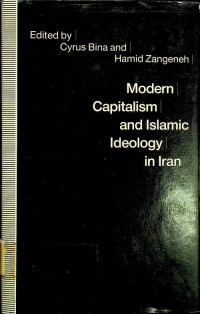 Modern Capitalism  and Islamic Ideology in Iran