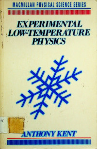 EXPERIMENTAL LOW-TEMPERATURE PHYSICS