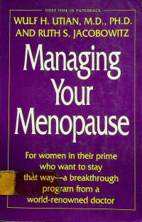 Managing Your Menopause