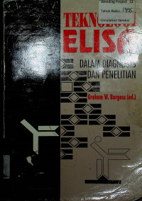 TEKNOLOGI ELISA DALAM DIAGNOSIS DAN PENELITIAN