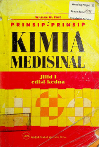 PRINSIP-PRINSIP KIMIA MEDISINAL, Jilid I edisi kedua